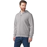 Dickies mens Thermal Lined Full-zip Fleece Hoodie With Dwr