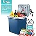Knox Gear 27 Quart Electric Cooler/Warmer with Dual AC and DC Power Cords (Blue)thumb 1