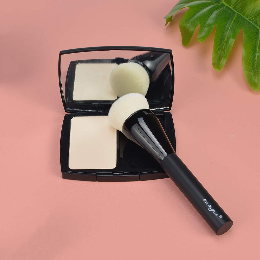 vela yue PRO Foundation Brush Large Flawless Full Coverage Buffing Blending Complexion Base Corrector Powder Contour Makeup Brush: Beauty
