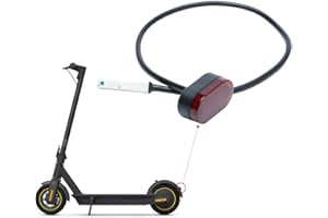 MORICHS LED Rear Tail Lamp Brake Light for Ninebot Scooter Replacement Scooter Taillight Accessories for Segway Ninebot MAX Electric Scooter