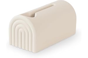 mushie Bath Spout Cover | Soft Silicone Bathtub Faucet Safety Guard for Kids | Universal Fit (Shifting Sand)