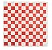 Deli Wax Paper Sheets - Food Paper Liners for Plastic Food Basket. Grease Resistant - Red and White Checkered Sheets 12x12 - Free eBook