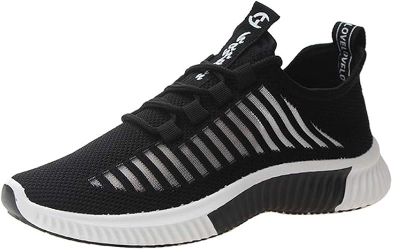 Amazon Chiguomaoyi レディース 夏 通気性スニーカー ランニングシューズ ト レーニングシューズ ウオーキングシューズ レディース 軽量 通学 通勤 仕事 旅行 Chiguomaoyi ウォーキング