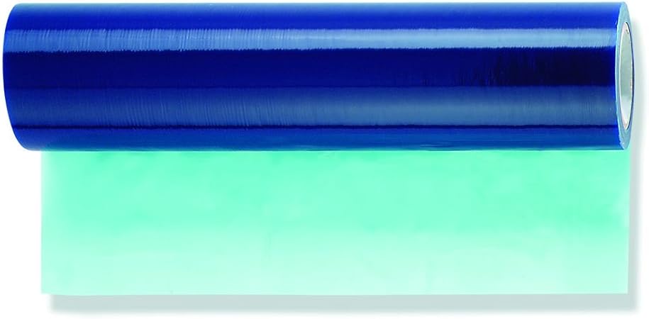 Selbstklebende Schutzfolie / Glasschutzfolie Blau - 1000mm