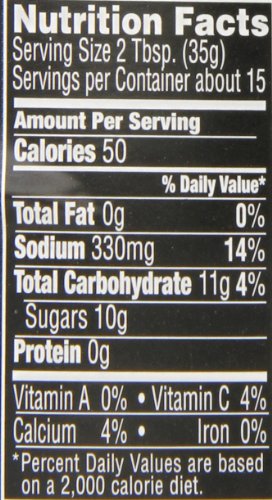 Open Pit Thick & Sweet Barbecue Sauce, Apple Whiskey, 18 Ounce (Pack of 12)