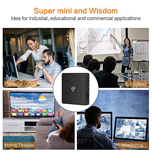 5 Fanless+x5+Z8350+Graphics+Desktop+Computer