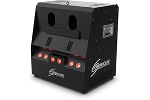 CHAUVET DJ (CHDDJ) Bubble Machine, Black (Hurricane Haze X2 Q6)