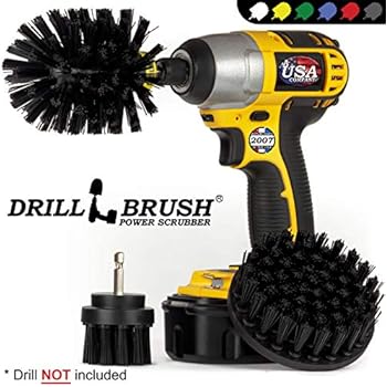Cleaning Accessories - Industrial Brush - Baked on Food Remover - Electric Smoker - Smokers and Grills - Drill Brush - BBQ Cleaning Kit - Rust Remover - Hard Water, Calcium, Mineral, and Stain Remover