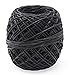 Black Hemp Cord 200’ 3 Pack = 600 Feet Total! Perfect for Jewelry & Necklace Making, Candle Wicks, or Decorative String. 20lb Weight, 1mm Thick & Lightly Waxed Twine for Easy Handling.