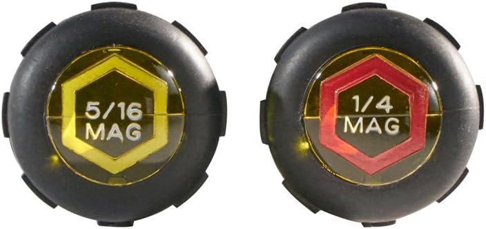 Nut Driver, Color Code Magnetic Nut Driver Set, 1/4 and 5/16-Inch Magnetic Tips Klein Tools 646M - - 