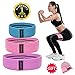 Resistance Exercise Bands for Legs and Butt, Hip Bands Booty Bands Wide Workout Bands Resistance Loop Bands Anti Slip Circle Fitness Band Elastic Sports Bands(2019 Upgraded) ...