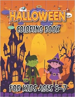 Amazon Com Halloween Coloring Book For Kids Ages 4 8 Halloween Coloring Book For Children Ages 4 8 Ages 2 4 Ages 8 12 Ages5 7 Preschool 9798482506950 Press House Shaha Libros