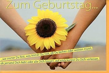 Spruch Sonnenblume Geburtstag