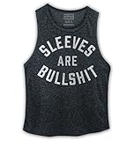 Buy Me Brunch Women's Sleeves Are Bullshit Muscle Tee
