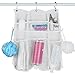 Evelots Mesh Shower Caddy-6 Pocket-Hook for Brush-Hole for Bottle-Dry Fast