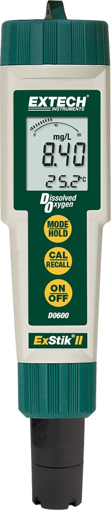 Extech DO600 Waterproof ExStik II Dissolved Oxygen Meter