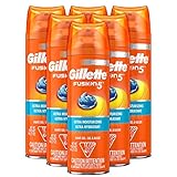 Gillette Fusion Hydra Gel Moisturizing Shave Gel 7 oz (Pack of 6)
