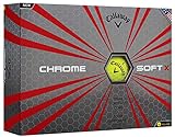 Callaway 2017 Chrome Soft X (One Dozen) Yellow