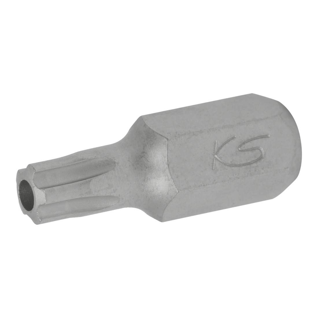 KS-Tools 911.3121 10mm Bit 5stern m.Bohrung,TS40