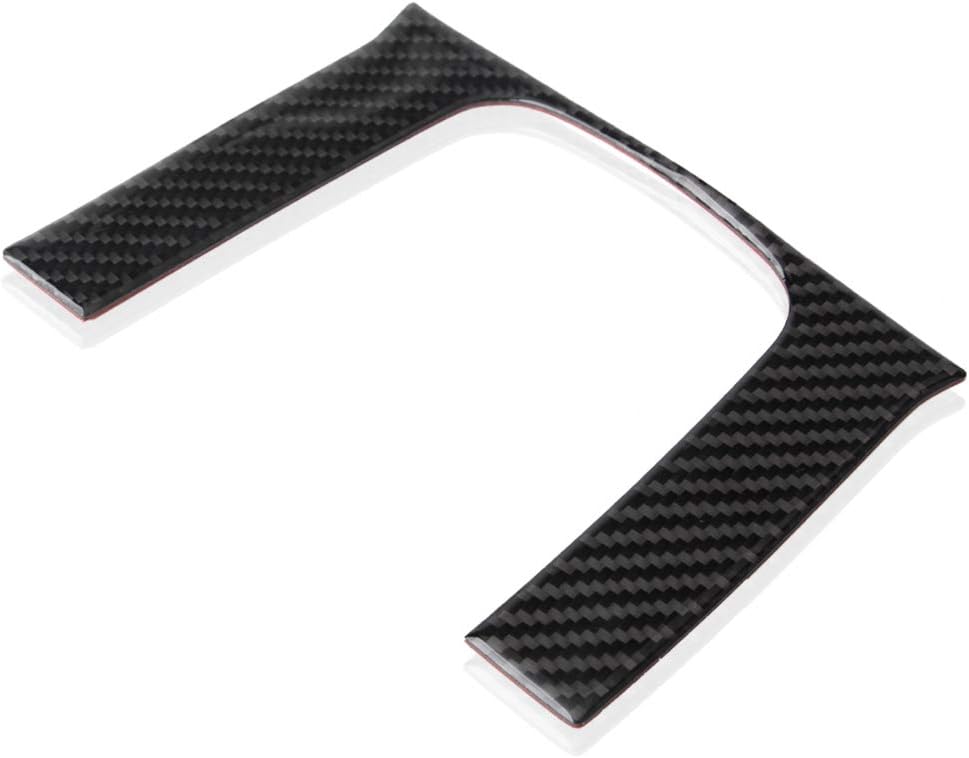 Carbon Fiber Pattern Shift Gear Center Console Panel Frame Cover Trim Fit For Honda Civic Si 2016-2017 2018