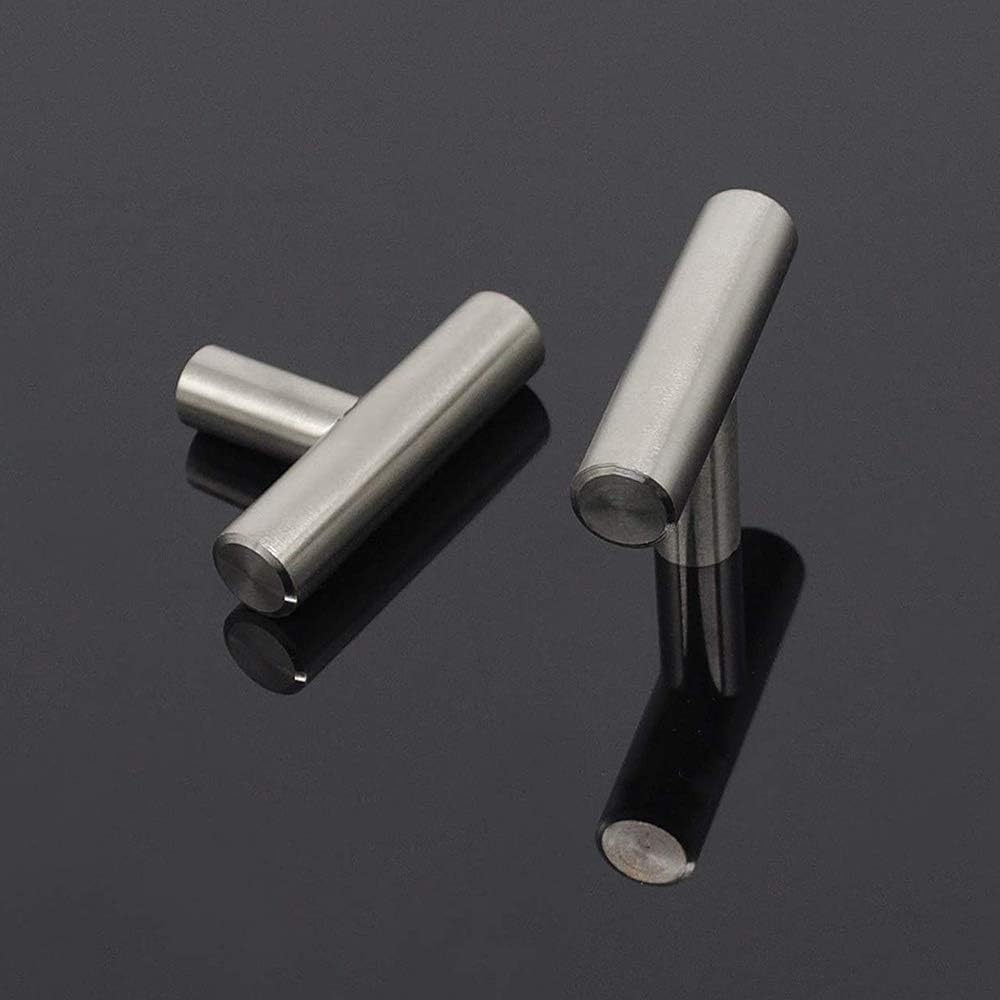 Ziyero 10 Pieces T Brushed Stainless Steel Handle Modern Drawer Handle Furniture Knobs Stainless Steel Small and Smooth, Durable, can be Bedroom, Bathroom, Kitchen, Living Room, Study Etc (Silver) - Image 5