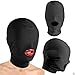 Blindfold Mask Spandex Padded Blindfold Eye Face Mask Open Mouth Hood Head Opening Balaclava Erotic Mask