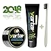 Activated Charcoal Teeth Whitening Powder - Toothpaste - Bamboo Toothbrush - Natural Black Tooth Paste Kit - Herbal Decay Treatment