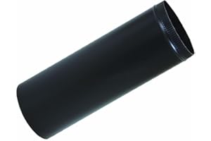 Imperial Manufacturing Group BM0220 6 X 48 Black Matte Stove Pipe