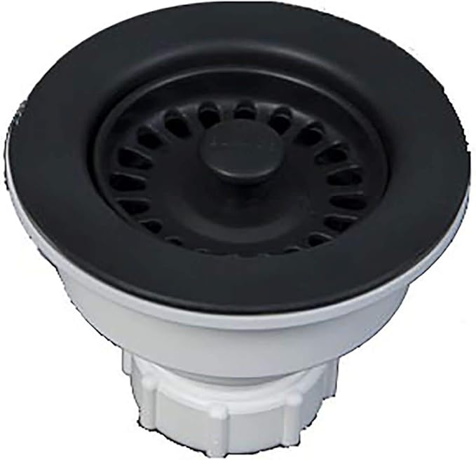 Blanco BL441095 Silgranit II Coordinated Sink Waste Disposer Stopper and Strainer, Anthracite