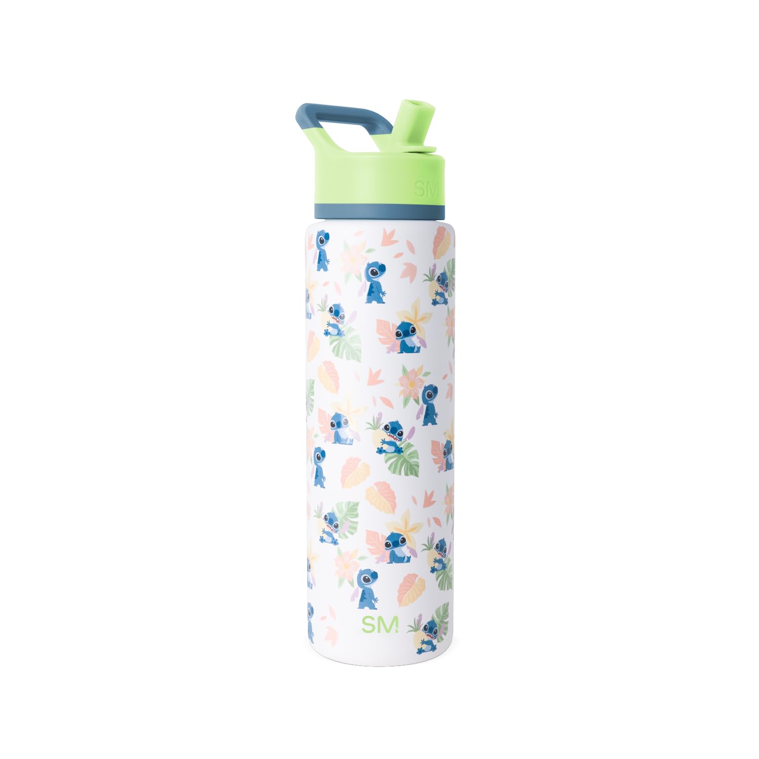 Simple Modern Summit Water Bottle with Straw Lid | Disney Stitch 30oz Leak Proof Stainless Steel Insulated Cup | Gifts for Her Him | Stitch Paradise Image