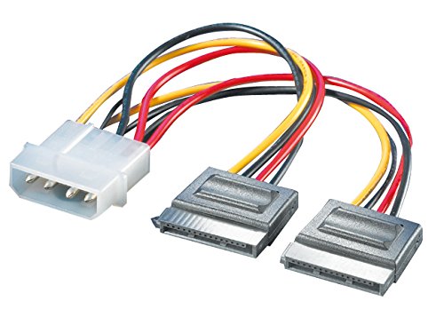 Roline 11.03.1050 – CABLE (Male/Female, Molex (4-Pin), Black, Red, White, Yellow)