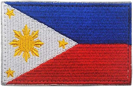 QTao QT102g Multiple Country Flag Patch (Philippines 1)
