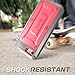 SUPCASE Unicorn Beetle Pro Series Case Designed for iPhone 7 / 8 / iPhone SE 2 (2020) / iPhone SE 3 (2022), Full-body Rugged Holster Case with Built-in Screen Protector (Pink/Gray)