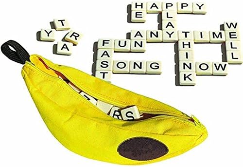 Dkup HOT Banana grams Bananas Scrabble Game Wold Game Christmas Gift