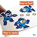 Megaman Retro Arcade 8-Bit Decals - Mega Man Sticker Vehicle Decal Sticker Laptop Decal - All Weather Proof Vinyl Stickers Licensed Capcom Decals
