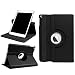 DETUOSI iPad 9.7 Case 2018 2017/iPad air Tablet Case,360 Degree Rotating Folio Smart Cover for Apple iPad 9.7 inch (6th Gen, 5th Gen) iPad air iPad air 2 Folding Stand with Auto Sleep Wake,Black