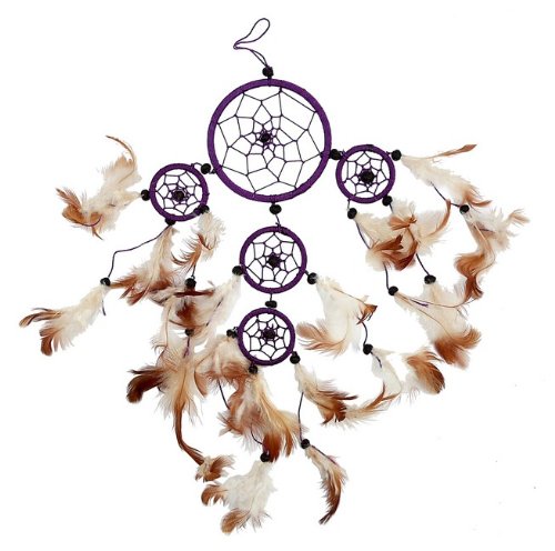 Dream Catcher 9 x 35 cm purple TF89