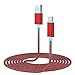 USB TypeC Charging Cable - 10ft LED Light USBC Cable Nylon Braided Cord USB Type A to C Fast Charger for Samsung Galaxy S9,Note 8,S8 Plus,LG V30 V20 G6 G5,Google Pixel,Nexus 6P 5X,Moto Z Z2 (Red)