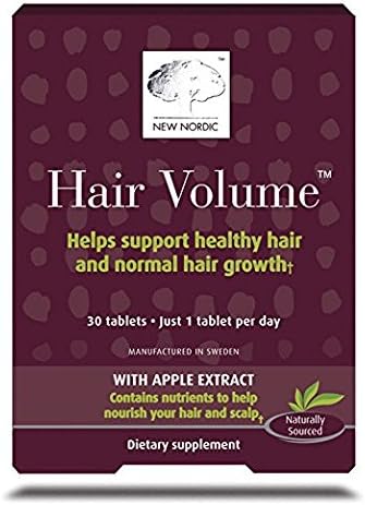 New Nordic US Inc, Hair Volume, 30 Tablets