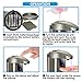 Automatic Soap Dispenser, LOVIN PRODUCT Auto Sensor Touchless Soap Dispenser with Brushed Stainless-Steel, Fingerprint Resistant Coating, and Waterproof Base Perfect for use in Bathrooms. (1 PACK)