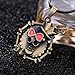 CG Costume One Piece Necklace Anime Luffy Skull Alloy Fancy Cosplay Costume Bronze