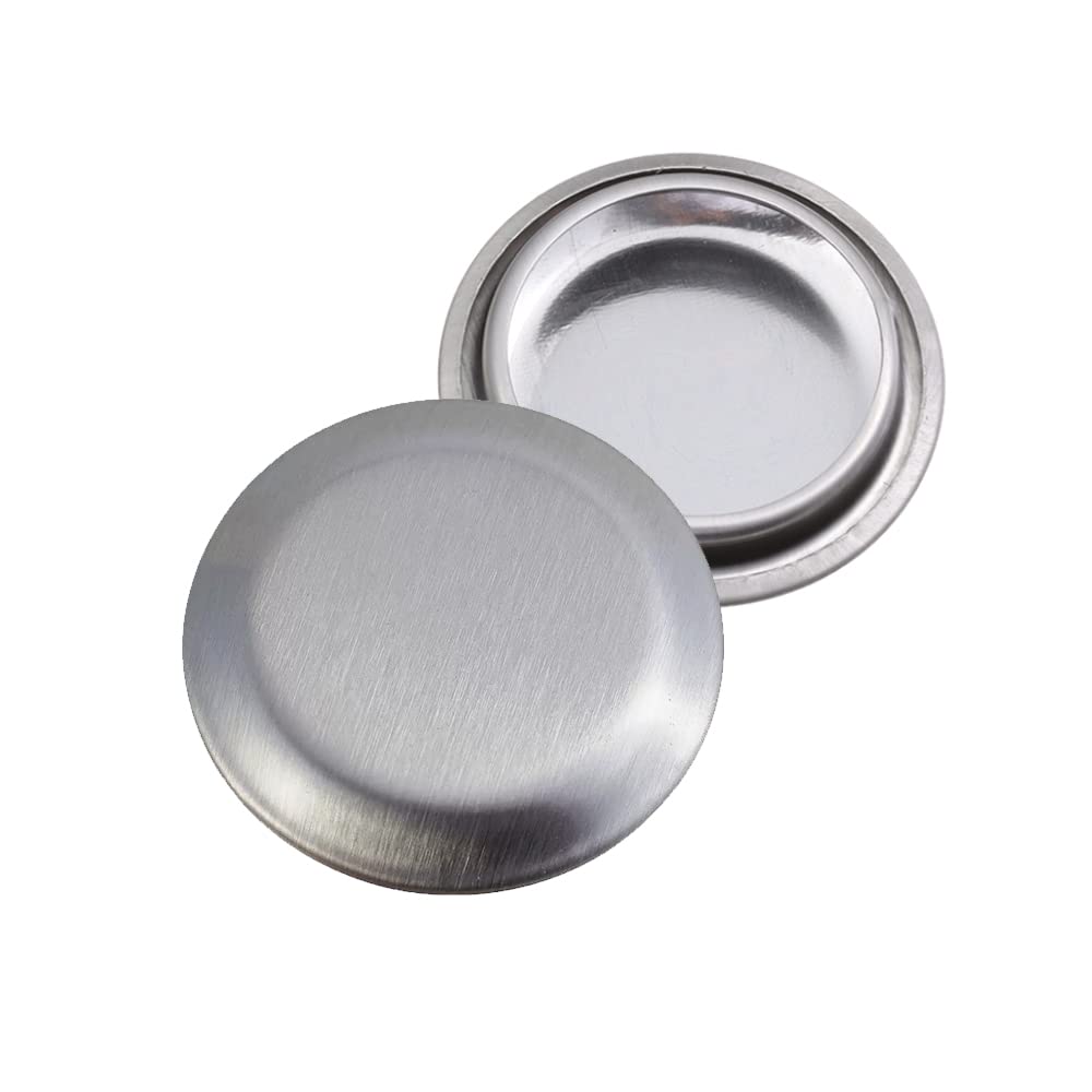 Kitchen Faucet Sink Hole Cover, 2pcs Brushed Stainless Steel Faucet Tap Hole Cover, Kitchen Sink Plugs for Holes (Dia. 32mm)