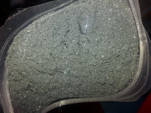 1 OZ SILVER GLITTER FOR SOAP COSMETIC BY DR.ADORABLE
