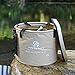 Freegrace® Premium Collapsible Bucket -Multifunctional Folding Bucket -Perfect Gear For Camping, Hiking & Travel (Khaki, 23L Upgraded)