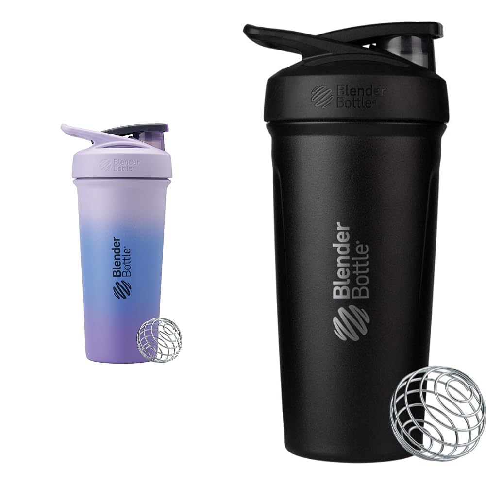 BlenderBottle Strada 25-Ounce Lavender & 24-Ounce