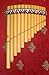 Professional Medium Curved Pan Flute Antara with 13 Pipes Case Included