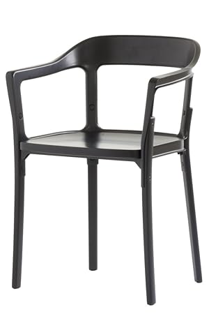 Magis Matt Steelwood Chair Black Beech Amazon Co Uk