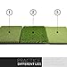 Rukket Tri-Turf Golf Hitting Grass Mat | Realistic Fairway & Rough | Portable Driving, Chipping, Training Aids | Backyard & Indoor Practice