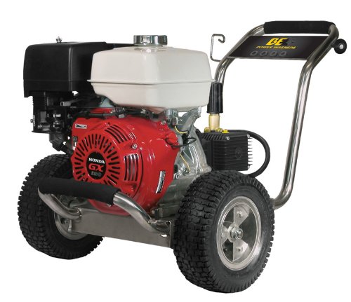 B E Pressure PE-4013HWPSGEN Gas Powered Pressure Washer, GX390, 4000 PSI, 4 GPM