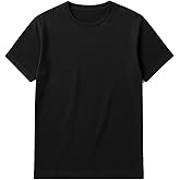 Classic Crewneck T-Shirt, Men's, Black